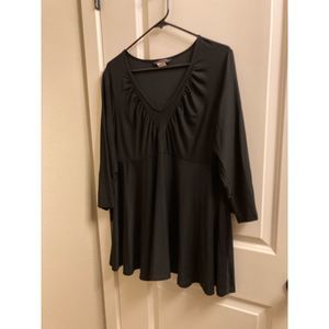Zaftique Black Womens Top